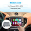 (WZMA-1) Joyeauto WiFi Wireless Apple CarPlay Android Auto Upgrade for Maserati Quattroporte Ghibli 2014-2017MY with Rear Camera - MMB Auto