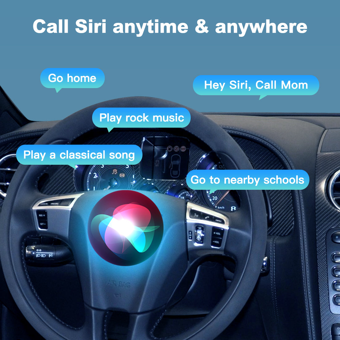 (WZBT-0) JoyeAuto Wireless Apple Carplay AirPlay Android Auto Interface for 2004-2011 Bentley Continental Flying Spur Support Touchscreen Mirror-link Plug and Play Main image