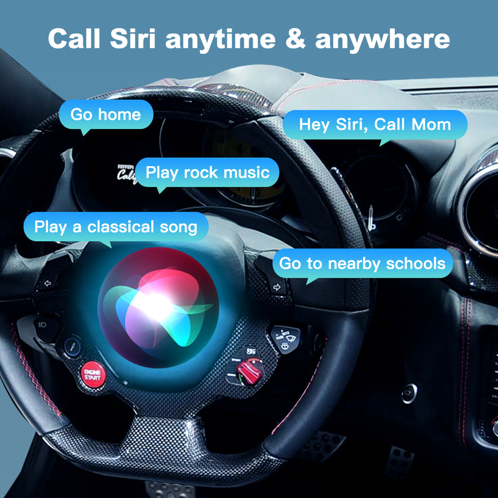 (WZFR-1)JoyeAuto Wireless Apple Carplay AirPlay Android Auto Mirror-Link Interface for 2015-2018 Ferrari California T Plug and Play