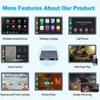 (WZAF-2) JoyeAuto Alfa Wireless Apple Carplay AirPlay Android Auto Interface for Alfa Giulietta Mirror-link Plug and Play