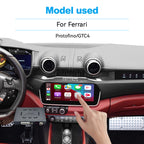 (WZFR-5)JoyeAuto Wireless Apple Carplay AirPlay Android Auto Mirror-Link Interface for Ferrari Protofino GTC4 Plug and Play