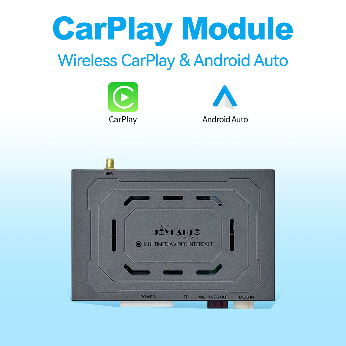 (WZAF-2) JoyeAuto Alfa Wireless Apple Carplay AirPlay Android Auto Interface for Alfa Giulietta Mirror-link Plug and Play