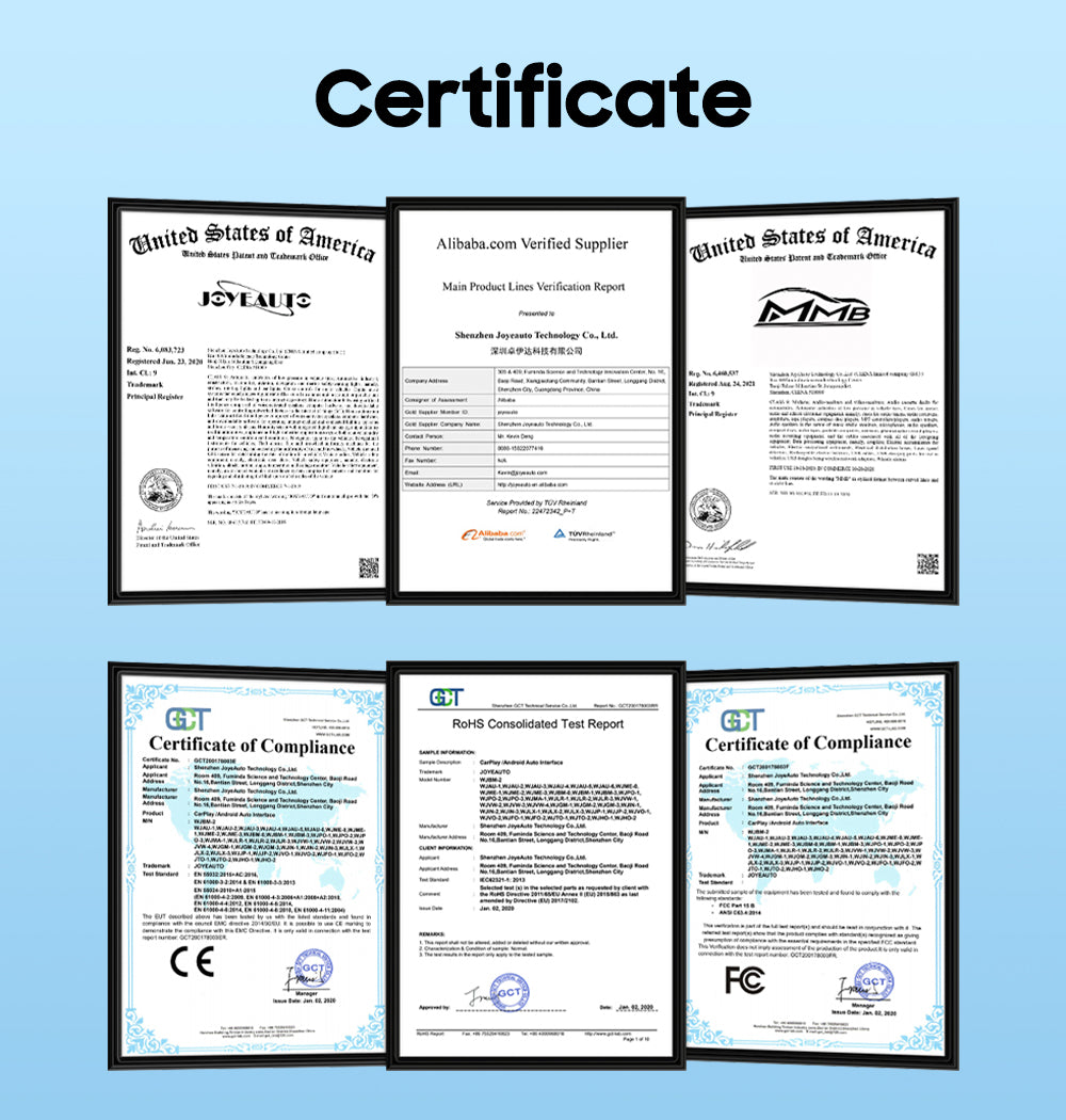 (WZLR-5)JoyeAuto Wireless Apple Carplay AirPlay Android Auto Interface Retrofit for Land Rover Jaguar 2007-2011 XF 2010-2014 XK Secondary image