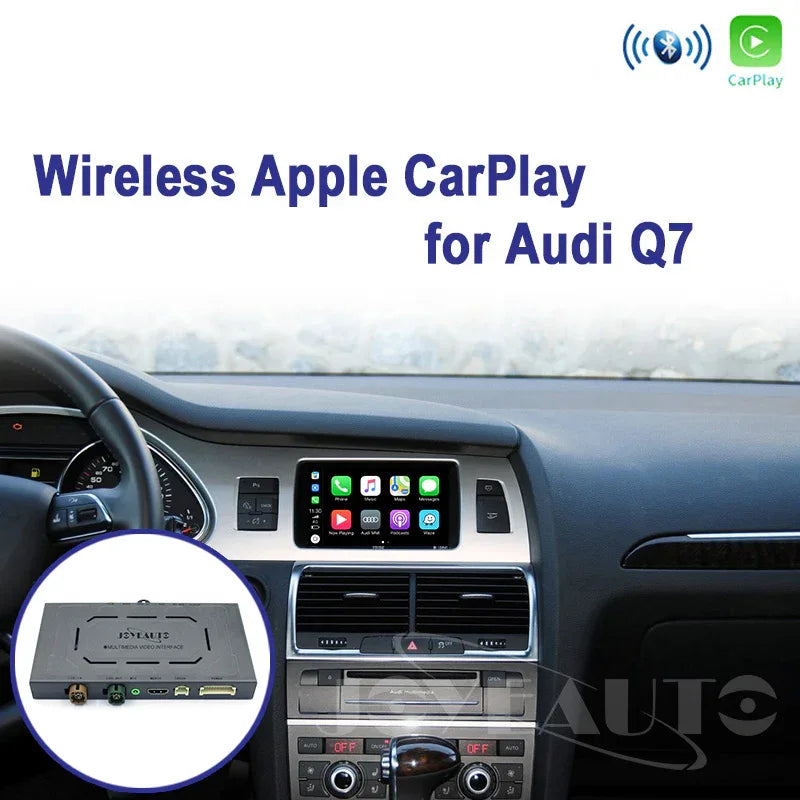 Audi Q7 MMI 3G 3G+ 2009-2011MY WIFI Wireless Apple CarPlay Retrofit - MMB Auto Main image