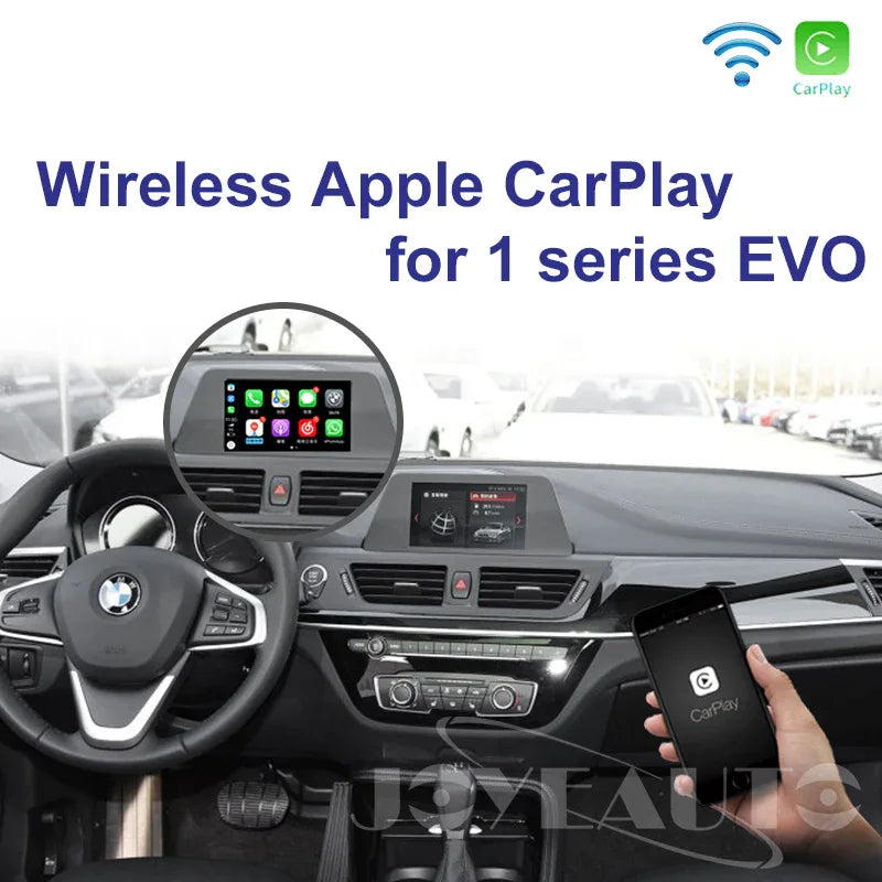 BMW 1 Series F20 F21 EVO 2016-2018 WiFi Wireless Apple CarPlay Interface Retrofit - MMB Auto Main image