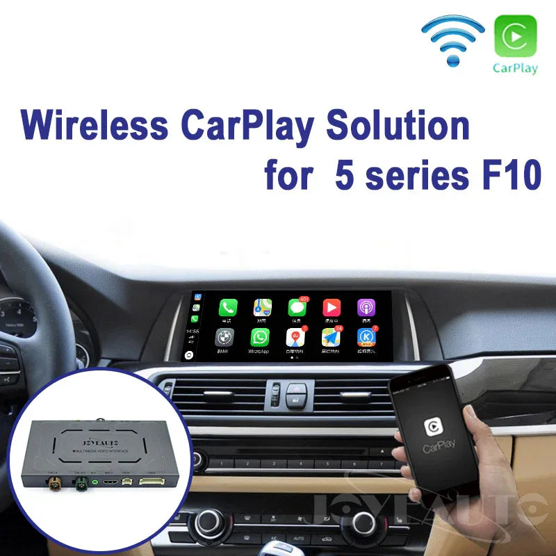 BMW 5 Series F10 2013-2017 NBT WiFi Wireless Apple CarPlay Android Auto Interface Retrofit - MMB Auto