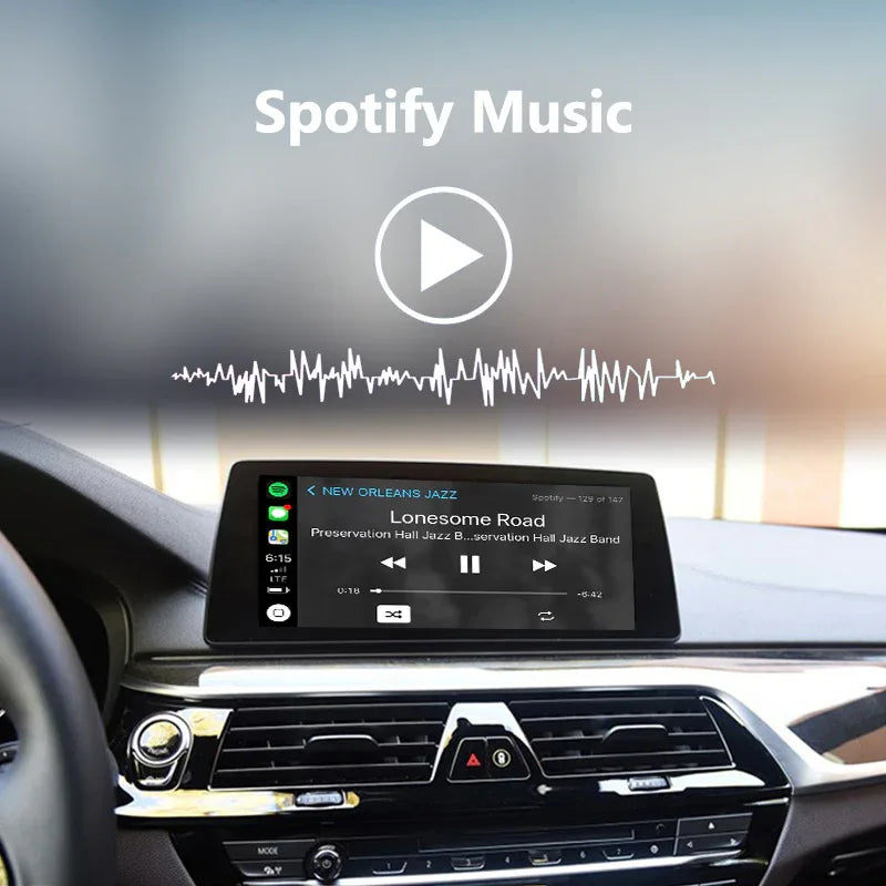 BMW 5 Series F10 F11 F07 2009-2012MY CIC WiFi Wireless Apple CarPlay Interface with Reverse Camera - MMB Auto