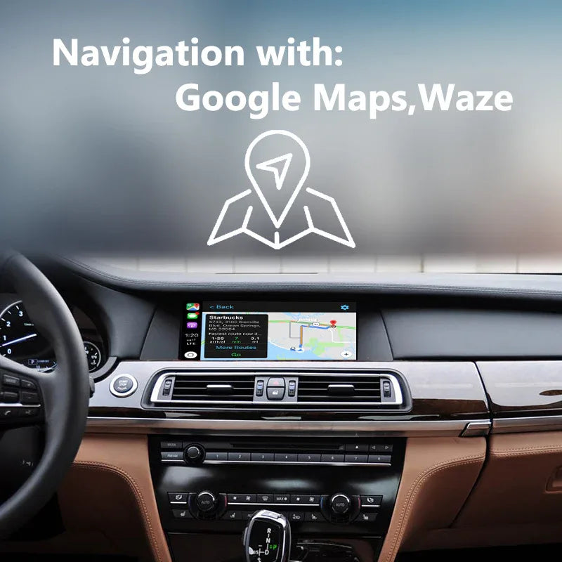 BMW E84 X1 2009-2012MY CIC WiFi Wireless Apple CarPlay Android auto Interface with Reverse Camera Secondary image