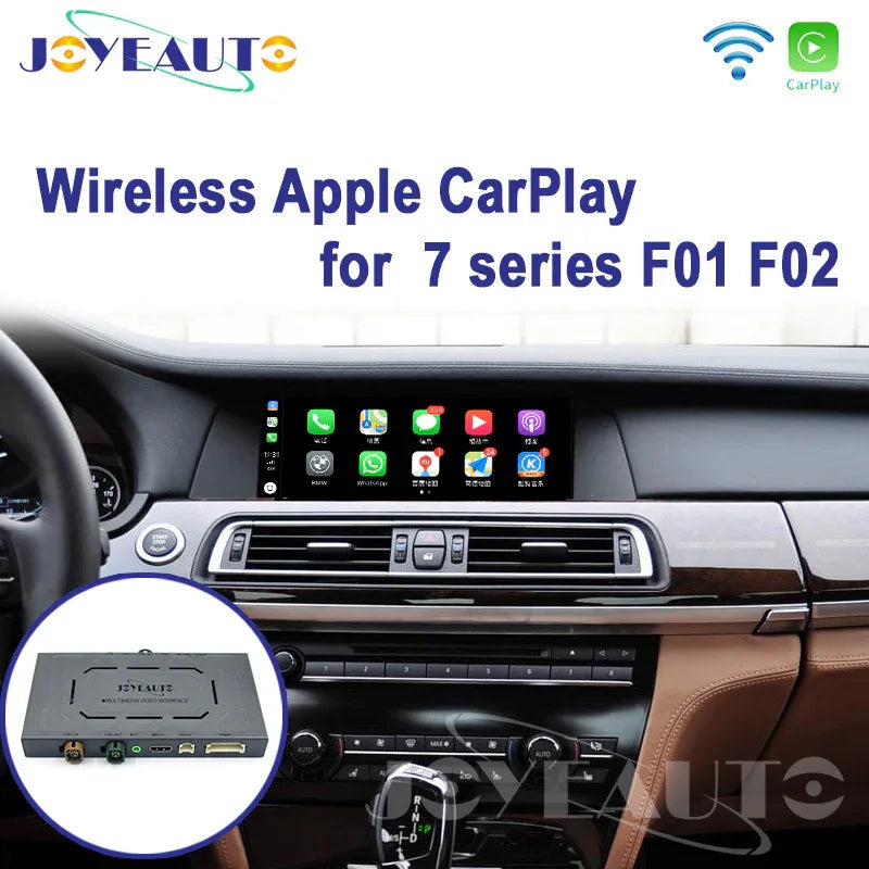 BMW F01 F02 7 Series 2009-2012MY CIC WiFi Wireless Apple CarPlay Android Auto Interface - MMB Auto