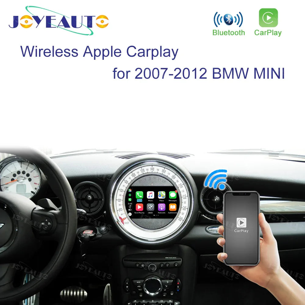 BMW MINI CIC NBT EVO Wireless Apple CarPlay AirPlay Android Auto Interface - BMW MINI EVO - MMB Auto Main image