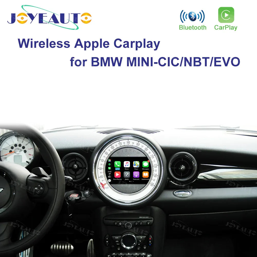 BMW MINI CIC NBT EVO Wireless Apple CarPlay AirPlay Android Auto Interface - BMW MINI NBT - MMB Auto Main image