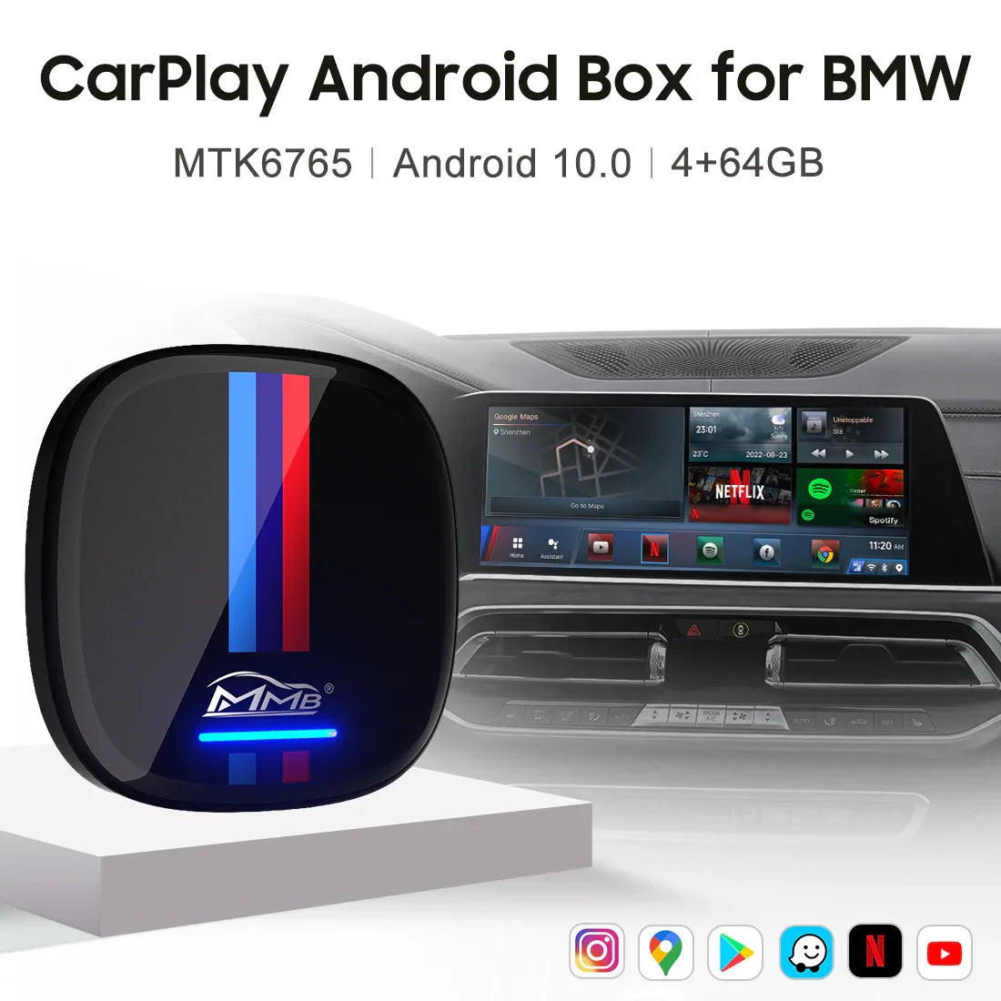 BMW MMB Android Multimedia Box(SIM 4G) - MMB Auto