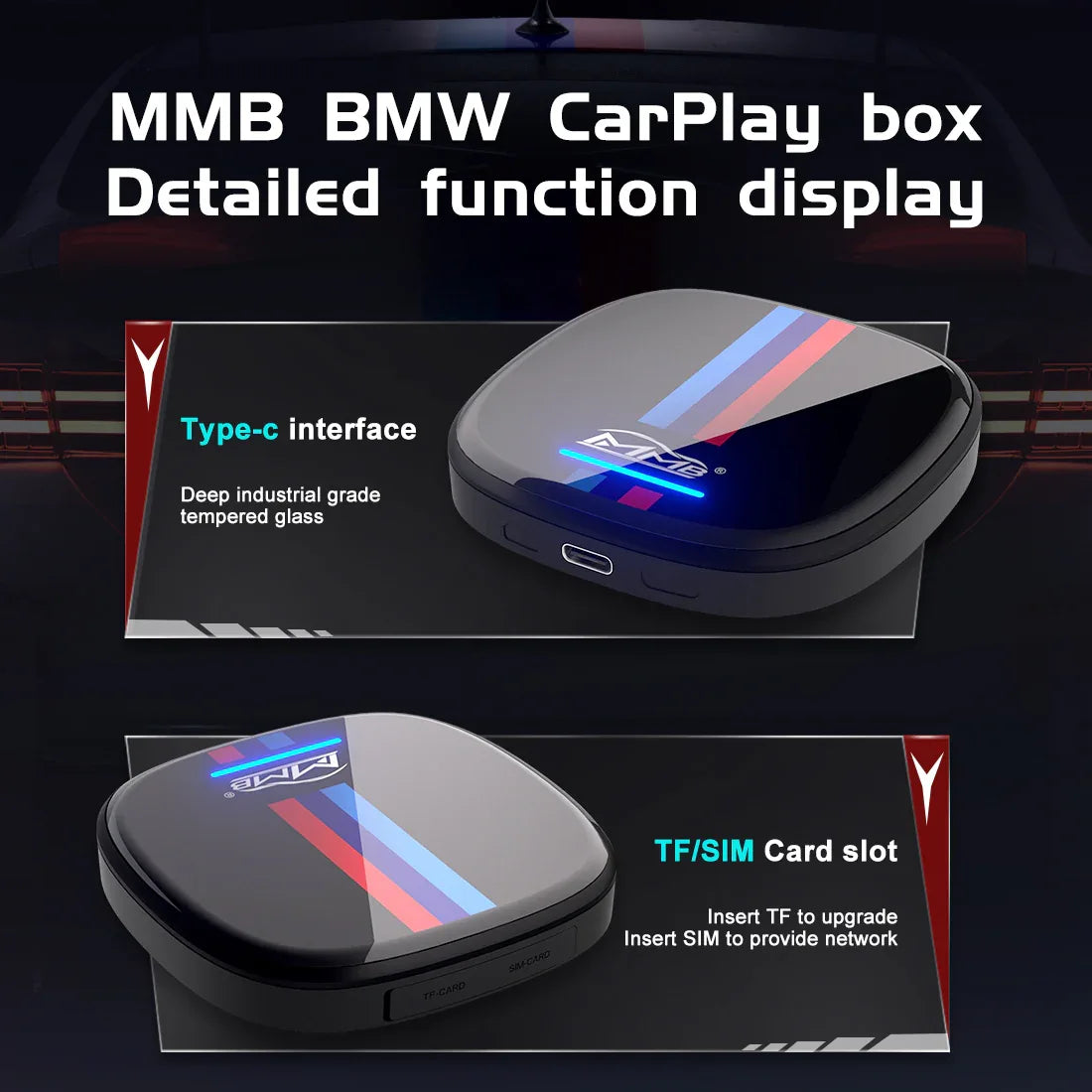 BMW MMB Android Multimedia Box(SIM 4G) - MMB Auto