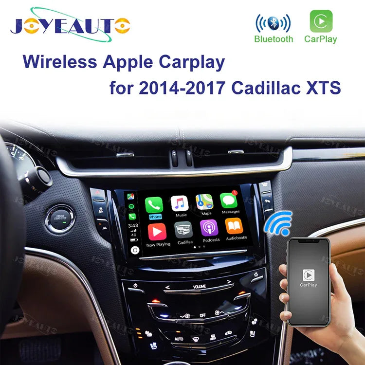 GM Cadillac XTS ATS SRX CTS XT5 2014-2017MY WiFi Wireless Apple CarPlay Retrofit with Rear Camera - MMB Auto Main image