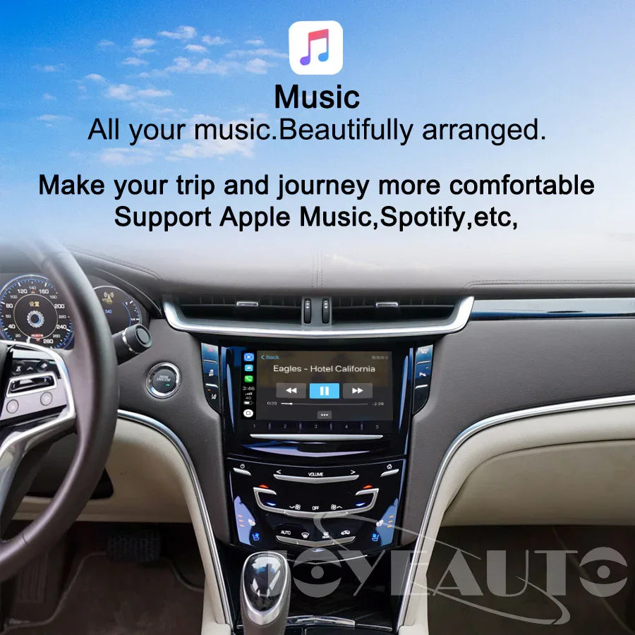 GM Cadillac XTS ATS SRX CTS XT5 2014-2017MY WiFi Wireless Apple CarPlay Retrofit with Rear Camera - MMB Auto