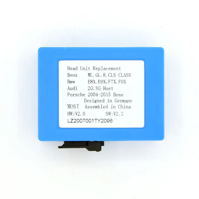 JoyeAuto Optic Fiber box to AUX for Mercedes Audi Porsche BMW old cars without AUX option - MMB Auto Main image