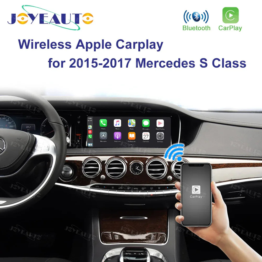 JoyeAuto Wireless Apple CarPlay Android auto Interface for Mercedes S class W222 2014-2017MY - MMB Auto
