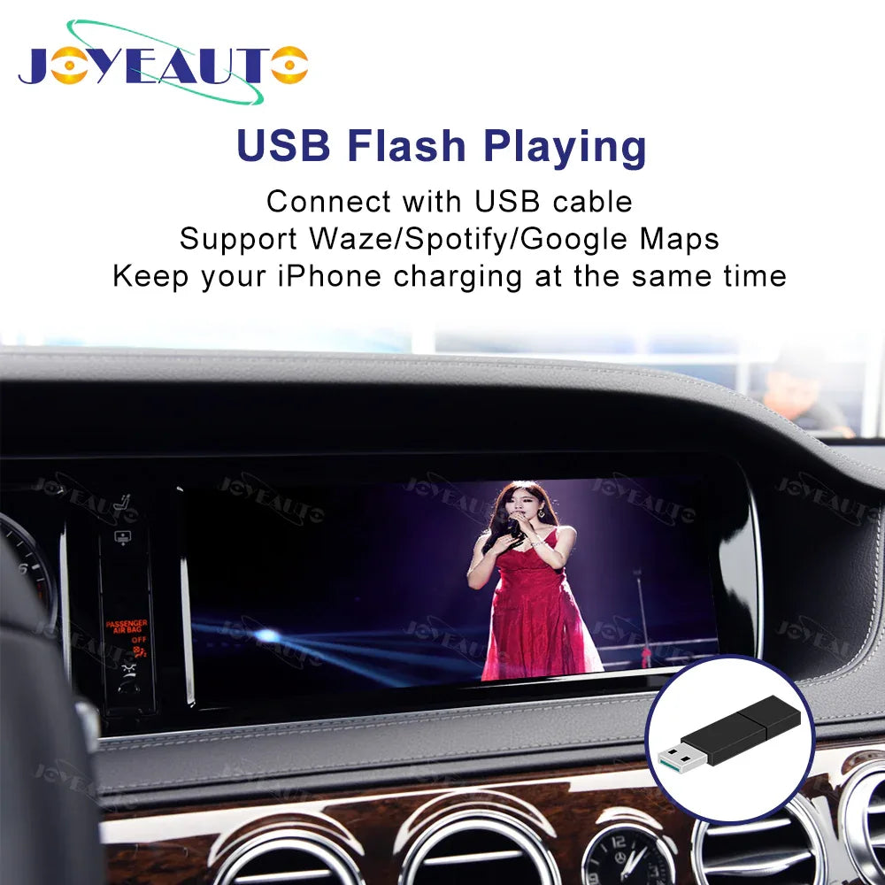 JoyeAuto Wireless Apple CarPlay Android auto Interface for Mercedes S class W222 2014-2017MY - MMB Auto