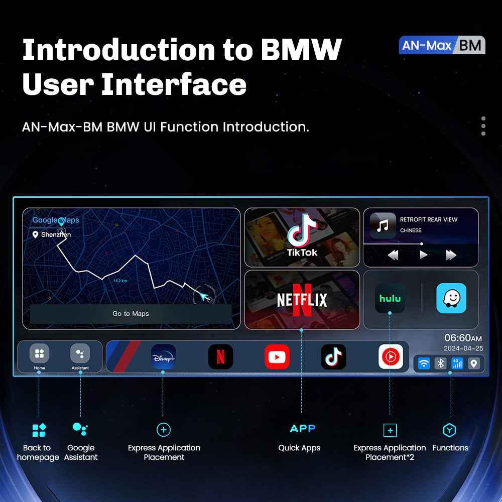 MMB BMW AI Box Wireless Multimedia Carplay Adapter - MMB Auto