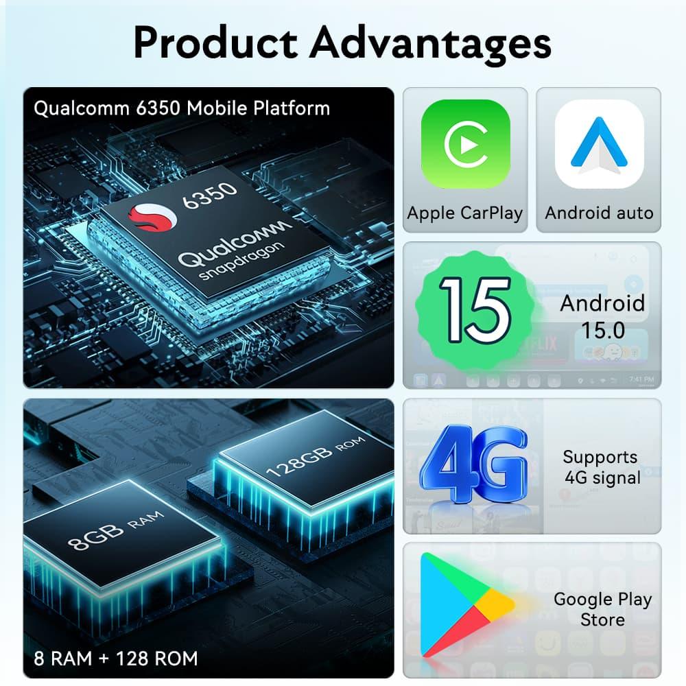 MMB Max Ultra Ai Box Multimedia Wireless Carplay Adapter - MMB Auto