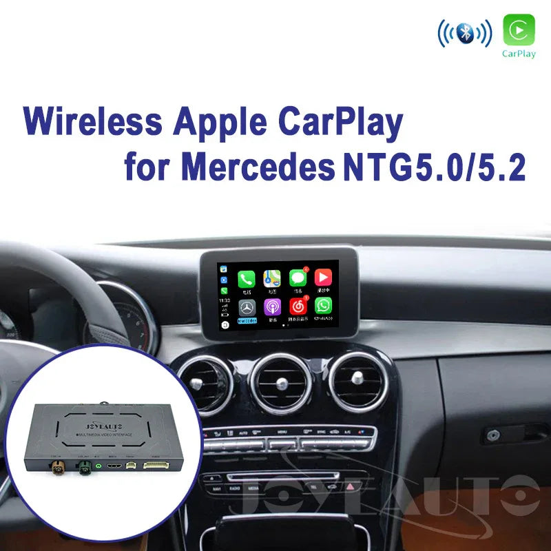 Mercedes C W205 GLC X253 NTG5 WiFi Wireless Apple CarPlay AirPlay Android Auto Interface - MMB Auto