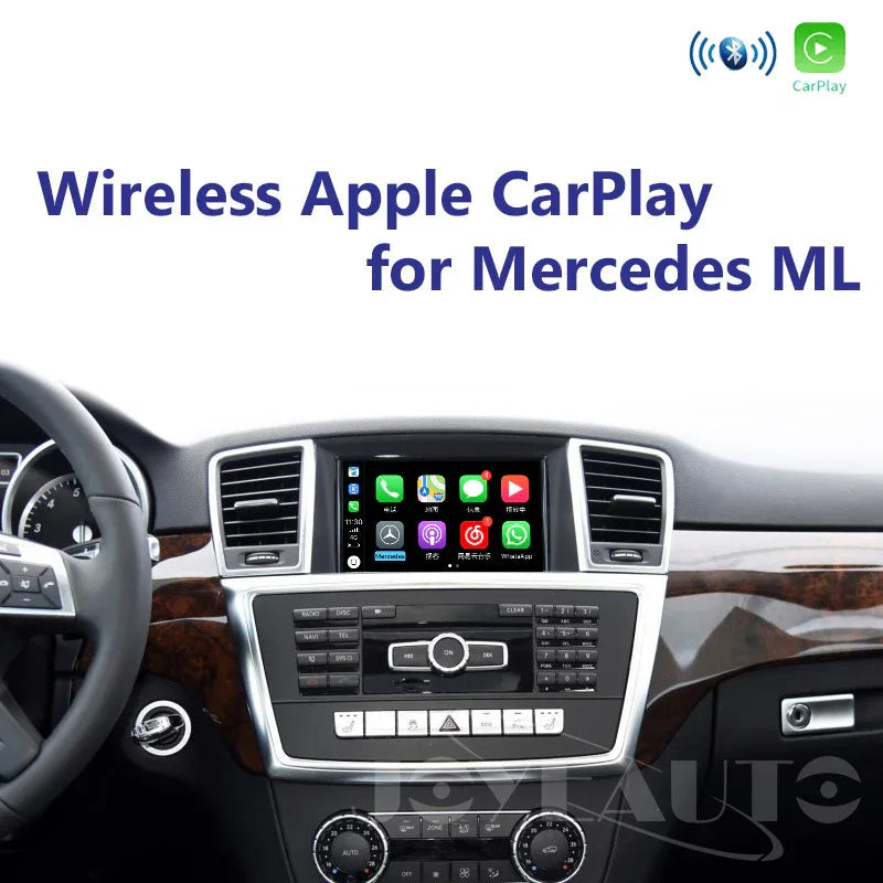 Mercedes ML W166 NTG4.5/4.7 WIFI Wireless Apple CarPlay Solution - MMB Auto