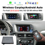 (WZAU-1) New Joyeauto Audi A4 A5 Q5 b8 without MMI Concert Symphony WIFI Wireless Apple CarPlay AirPlay Android Auto Retrofit - MMB Auto