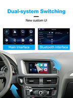 (WZAU-1) New Joyeauto Audi A4 A5 Q5 b8 without MMI Concert Symphony WIFI Wireless Apple CarPlay AirPlay Android Auto Retrofit - MMB Auto