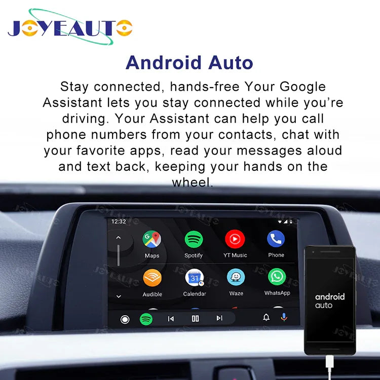 (WZBM-2) Joyeauto BMW NBT 1 2 3 4 5 7 X1 X3 X6 X5 MINI 2013-2017 Wireless Apple CarPlay AirPlay Android Auto Interface - MMB Auto