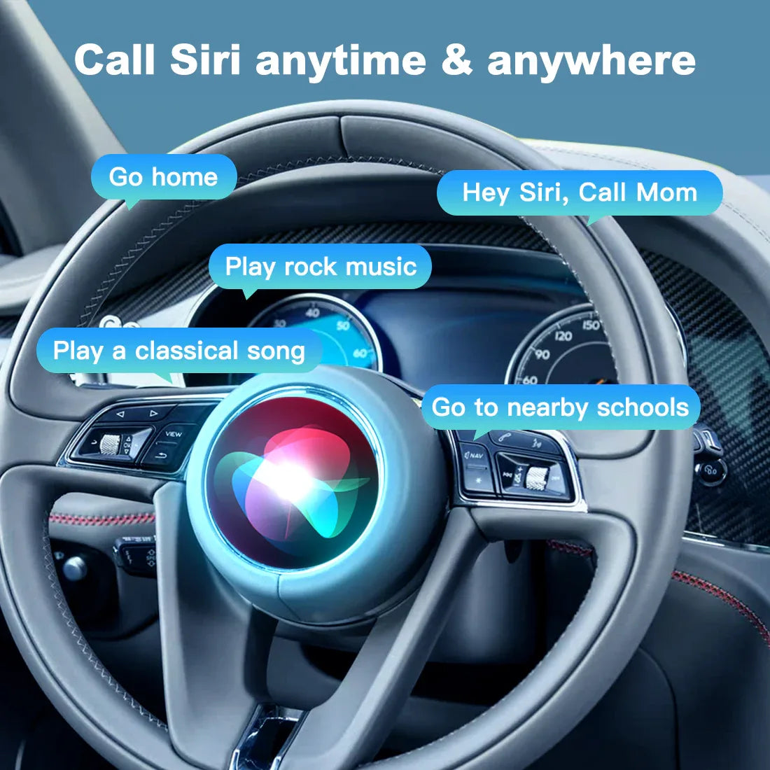 (WZBT-3) JoyeAuto Wireless Apple Carplay AirPlay Android Auto Interface for 2016-2019 Bentley Bentayga Mirror-link Plug and Play - MMB Auto