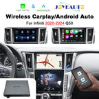 (WZIN-5) New JoyeAuto Carplay Module Retrofit for 2020-2024 Infiniti Q50 Q60 Q50L WiFi Wireless Apple CarPlay AirPlay Android Auto Interface - MMB Auto