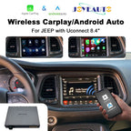 (WZJP-1) JoyeAuto Wireless Apple Carplay AirPlay Android Auto Interface for JEEP Cherokee Grand Cherokee Uconnect 8.4 Plug and Play - MMB Auto