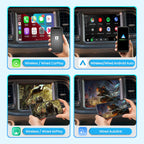 (WZJP-1) JoyeAuto Wireless Apple Carplay AirPlay Android Auto Interface for JEEP Cherokee Grand Cherokee Uconnect 8.4 Plug and Play - MMB Auto