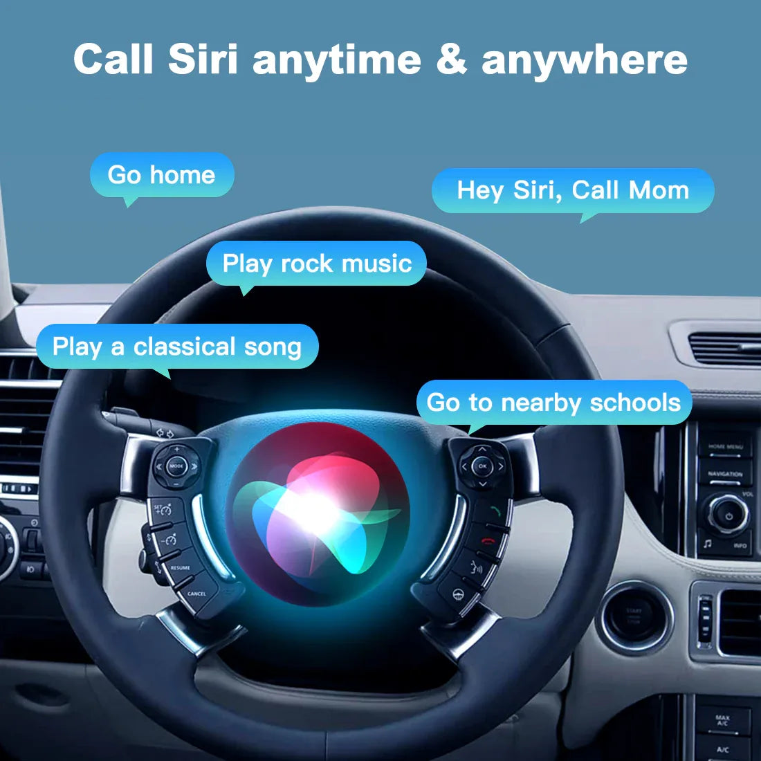 (WZLR-3) New Joyeauto Wireless Apple CarPlay AirPlay Android Auto Retrofit for Land Rover Denso Radios Module Land Rover Sport/Vogue Discovery 4 L319 L320 L322 2008-2012 Secondary image