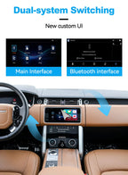 (WZLR-4) New JoyeAuto Wireless Apple Carplay AirPlay Android Auto Interface for 2016-2020 Land Rover Range Rover Evoque Freelander Discovery 4 XF XJ T-Type Jaguar 10.1 inch Harman Head Unit - MMB Auto