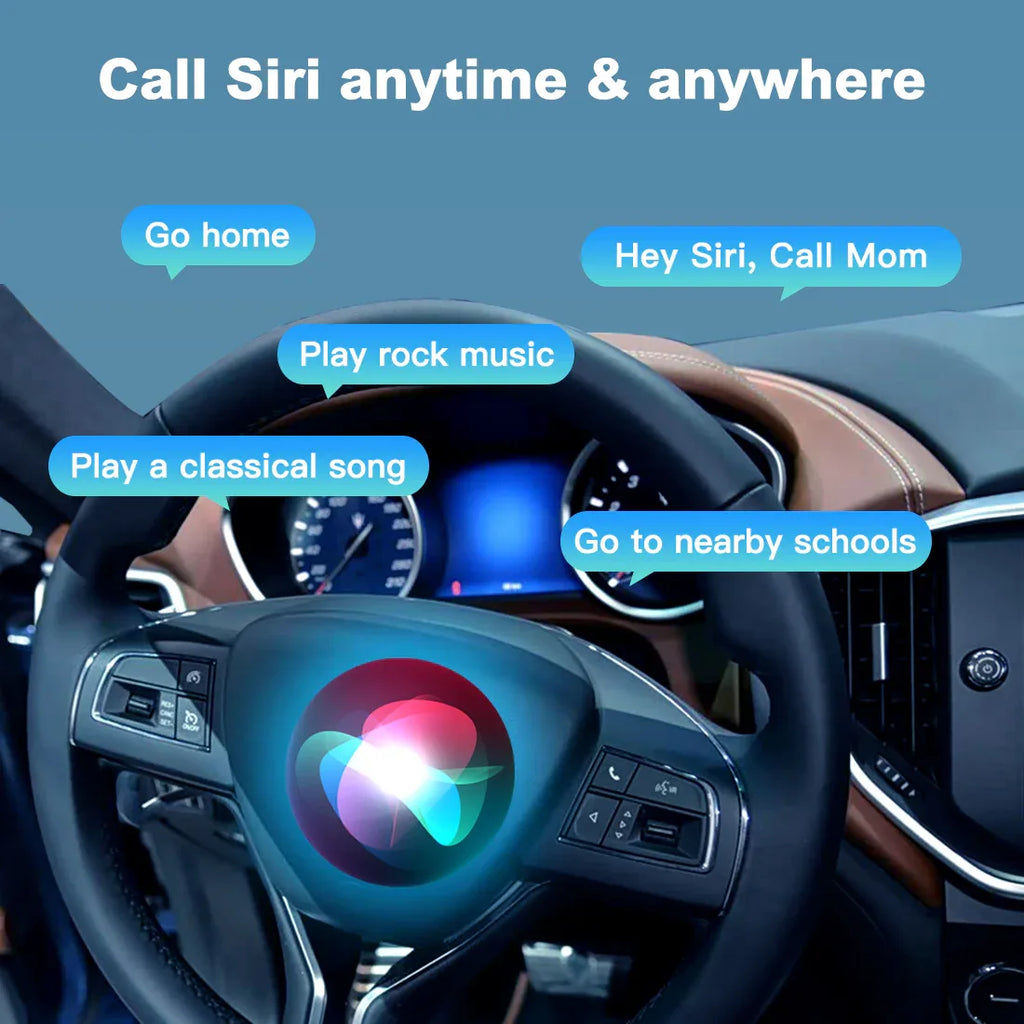 (WZMA-1) Joyeauto WiFi Wireless Apple CarPlay Android Auto Upgrade for Maserati Quattroporte Ghibli 2014-2017MY with Rear Camera - MMB Auto