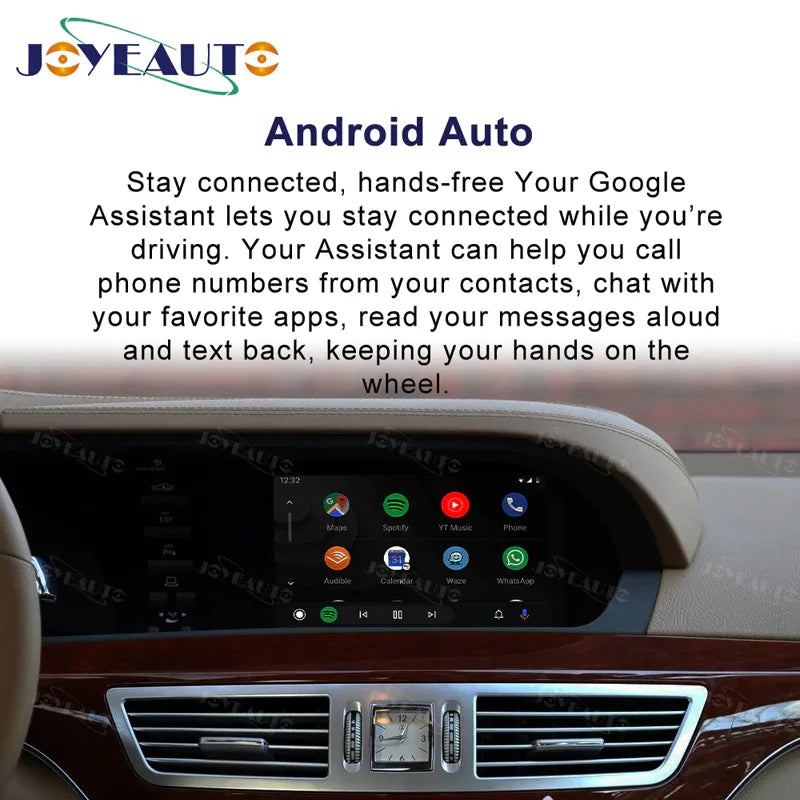 (WZME-3S) Joyeauto Mercedes-Benz S class W221 NTG4.0 2006-2009MY WiFi Wireless Apple CarPlay AirPlay Android auto Interface - MMB Auto