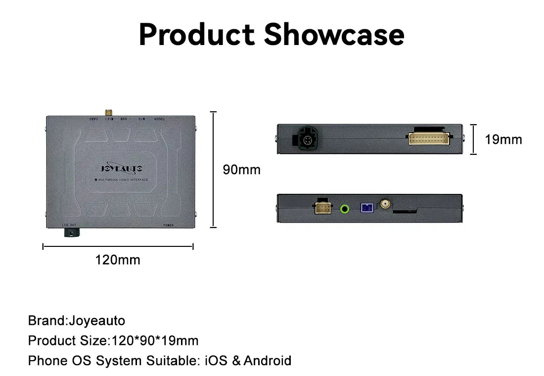 (WZPO-0) Joyeauto 2009-2012 Porsche PCM3.0 Cayenne Turbo 997 987 WIFI Wireless Apple CarPlay AirPlay Android Auto Interface - MMB Auto