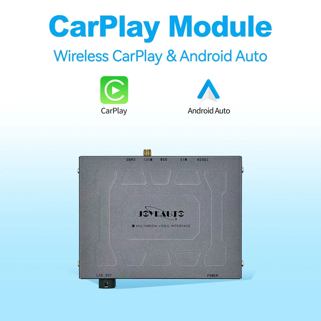 (WZPO-0) Joyeauto 2009-2012 Porsche PCM3.0 Cayenne Turbo 997 987 WIFI Wireless Apple CarPlay AirPlay Android Auto Interface - MMB Auto