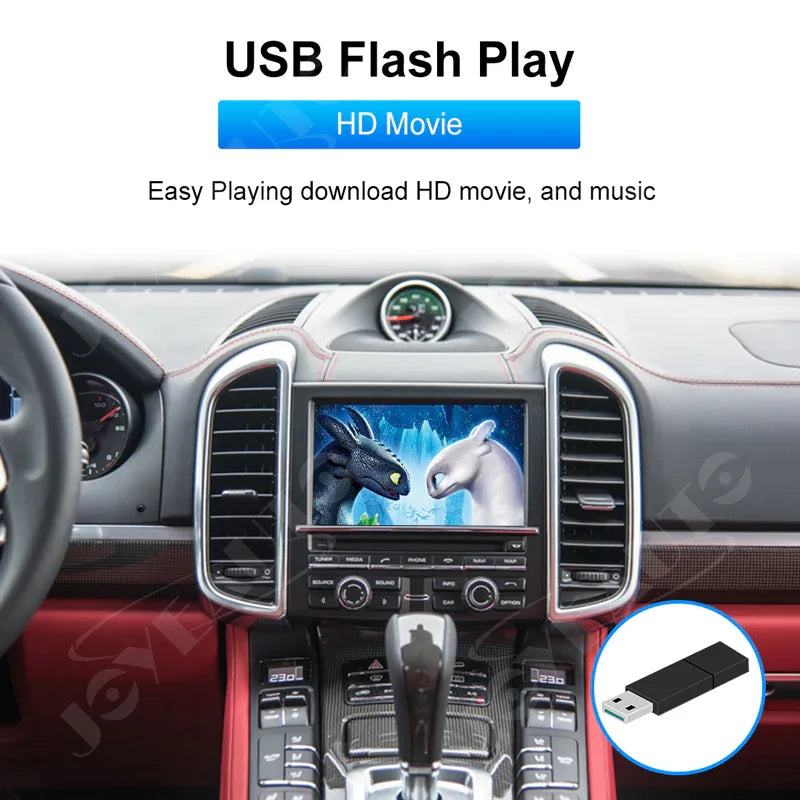 (WZPO-1) Joyeauto 2010-2016 Porsche Cayenne 911 991 Boxster Cayman Macan Panamera PCM3.1 Wireless Apple CarPlay Android Auto Interface - MMB Auto