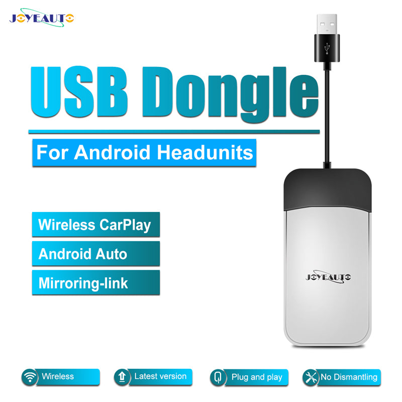 (WJAC-1)JoyeAuto Wireless Apple CarPlay USB Dongle Upgrade for ANY Android Navigation Stereo Radio System Main image
