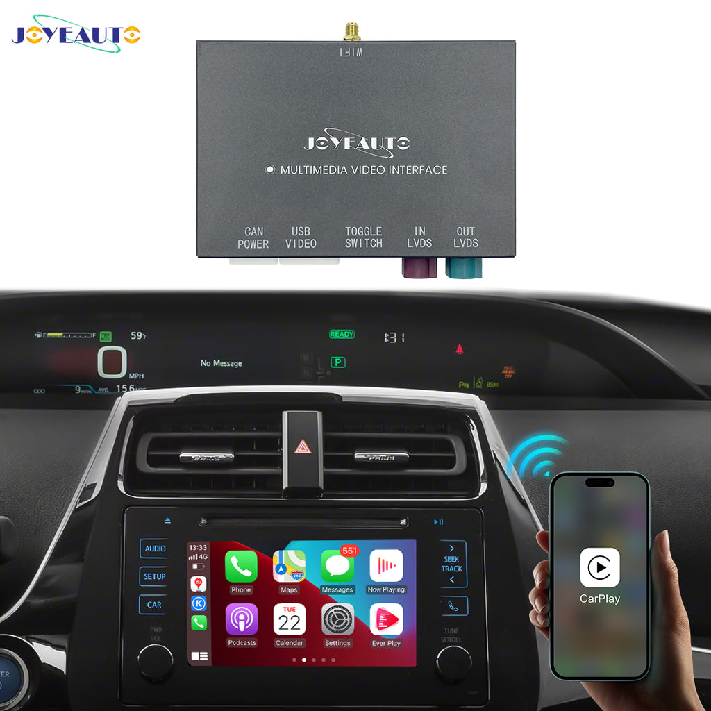 Upgrade 2015 - 2017 Toyota Alphard Sienna Wireless Apple CarPlay Android Auto Retrofit Module