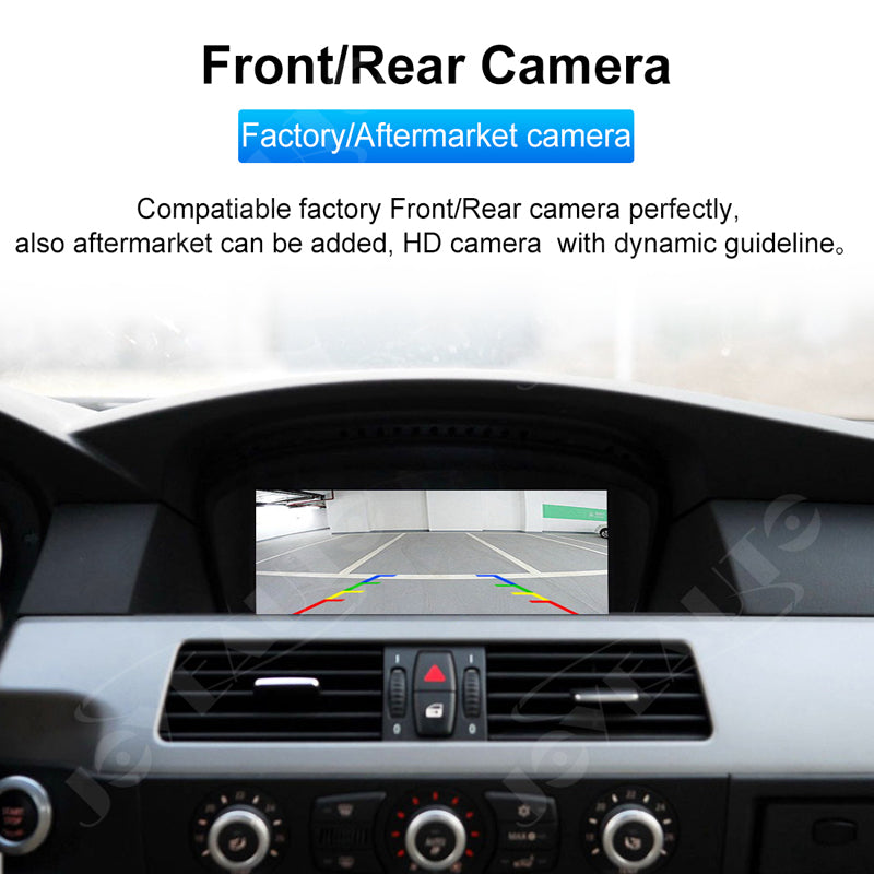 (WZBM-4) JoyeAuto Wireless Apple CarPlay Android Auto Interface for BMW CCC 8.8" E60 E61 E62 E63 E70 E71 E89 E90 E91 2003-2008MY