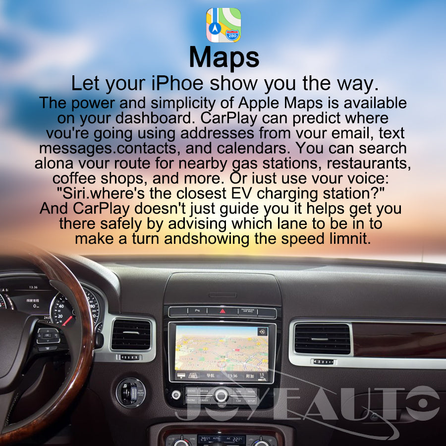 Volkswagen Touareg RCD850 RNS850 2010-2017 WiFi Wireless Apple CarPlay AirPlay Android Auto Retrofit