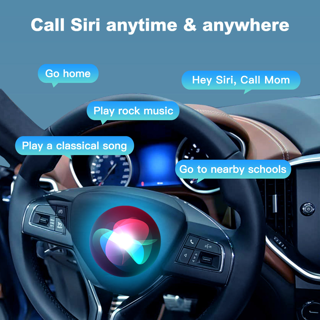 (WZMA-1) Joyeauto WiFi Wireless Apple CarPlay Android Auto Upgrade for Maserati Quattroporte Ghibli 2014-2017MY with Rear Camera