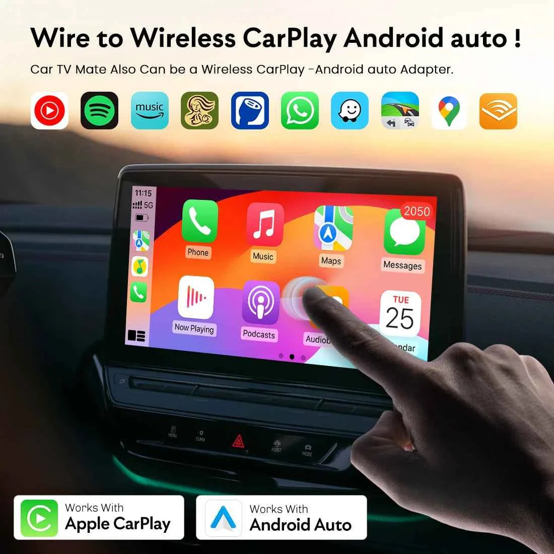 MMB AI Box Wireless TV 2.0 Google Play Carplay Adapter - MMB Auto
