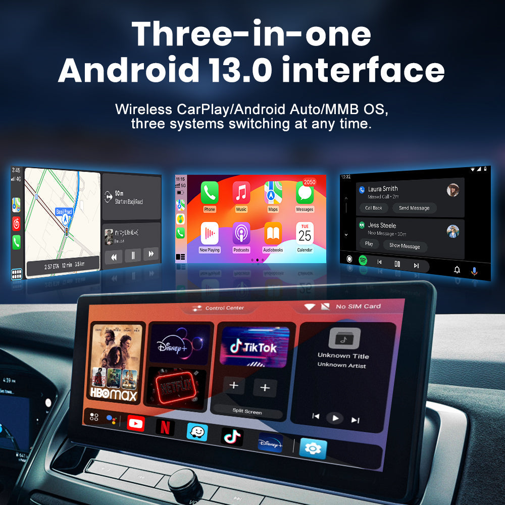MMB PRO Q2W Ai Box Android 13 Multimedia Wireless Carplay Adapter Secondary image