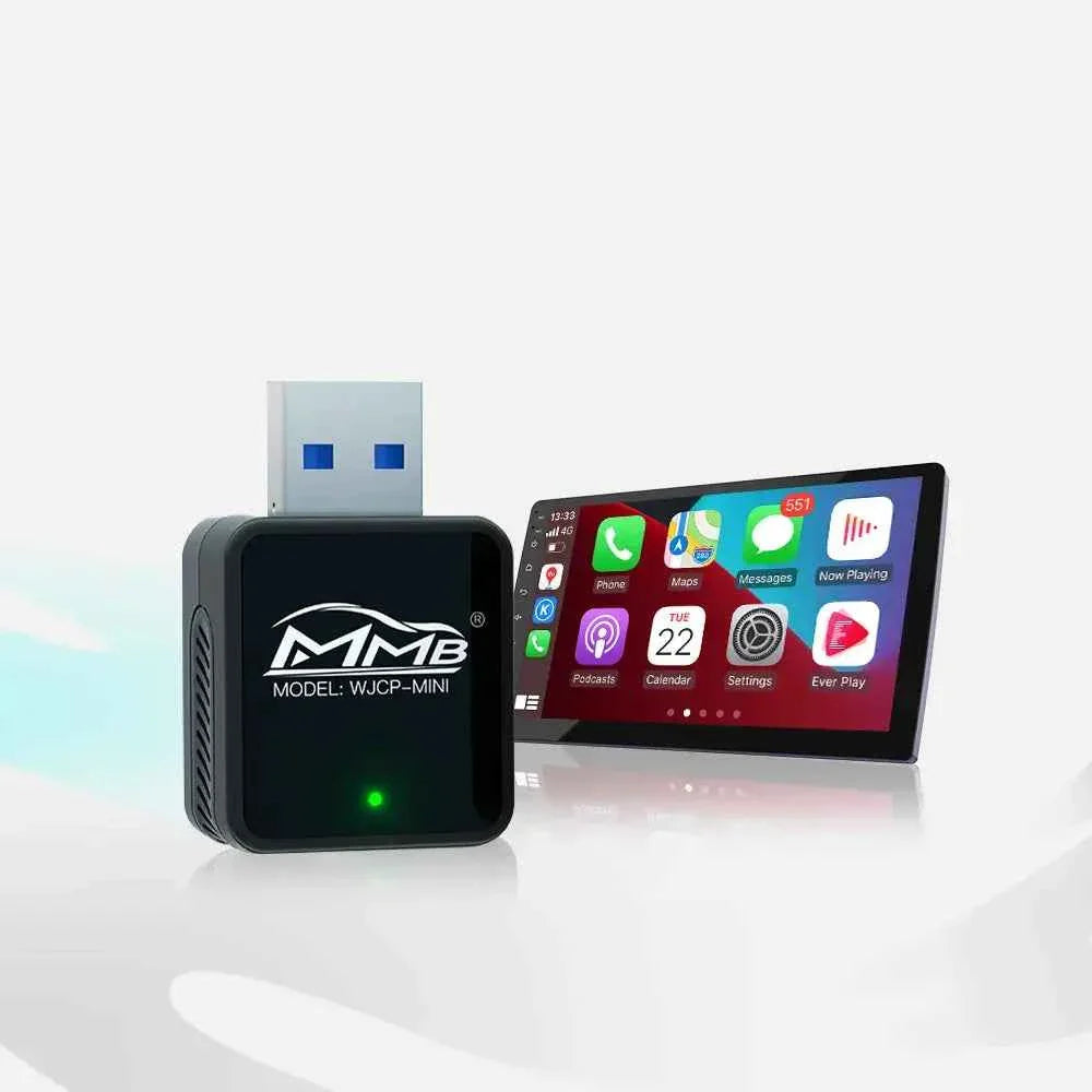 MMB Mini Wired to Wireless Bluetooth WiFi Carplay Adapter - MMB Auto Main image
